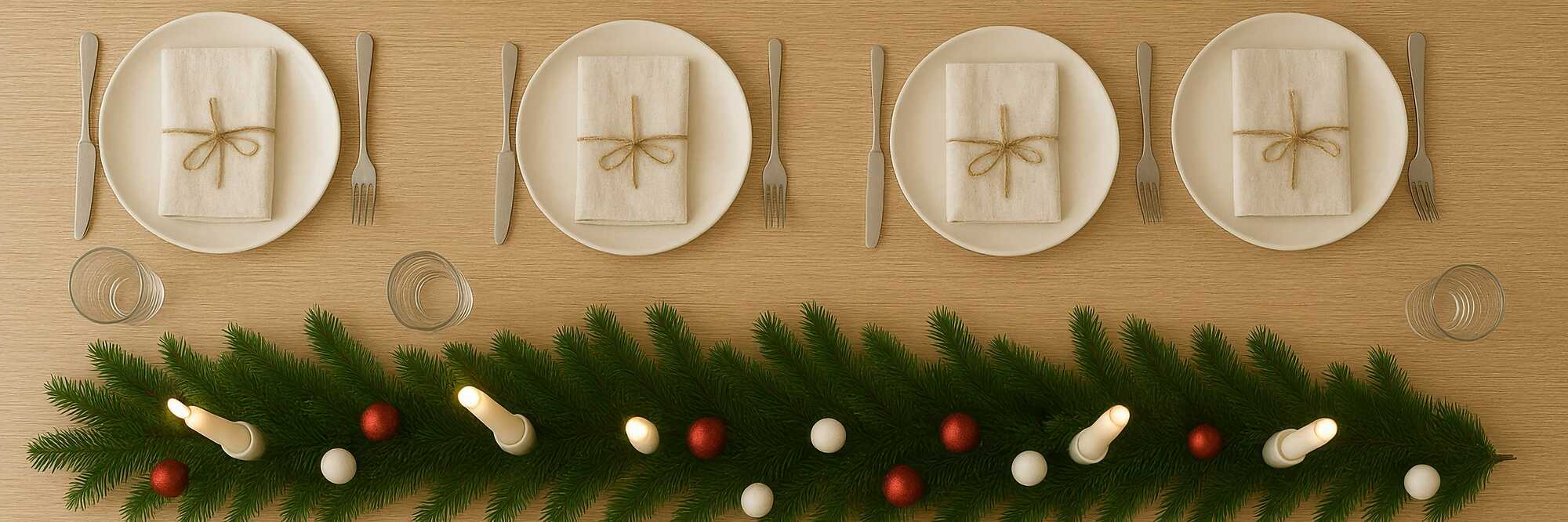 Weihnachtstisch